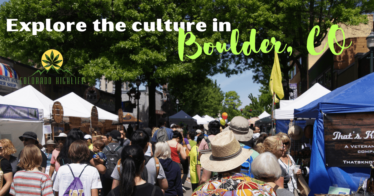 things to do this weekend in Boulder Colorado - people at a outdoor fair