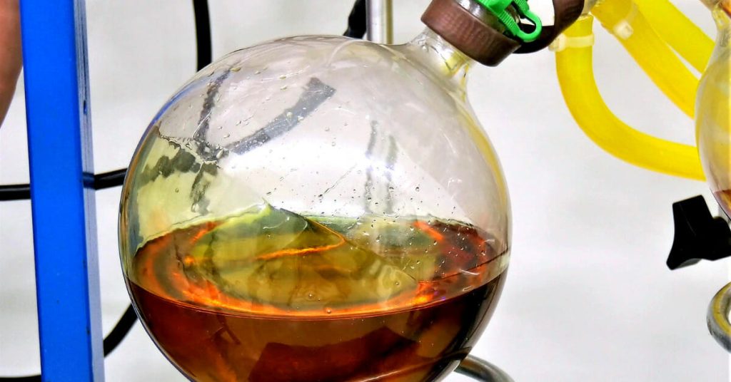 THC concentrate heat extraction