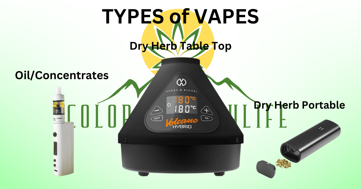 types of vaporizers
