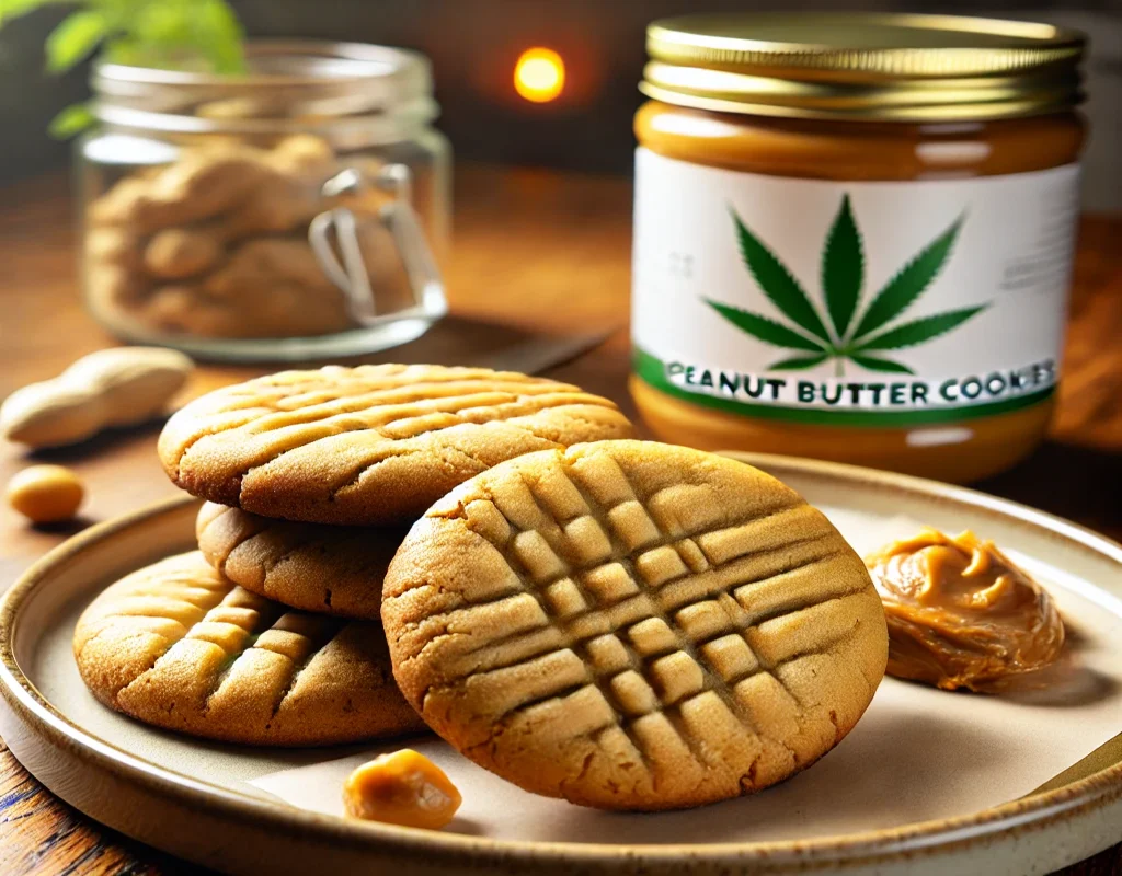  cannabis-infused peanut butter cookies